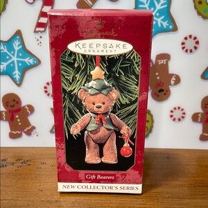 NWT Hallmark Keepsake Ornament Fine Porcelain Gift Bearers